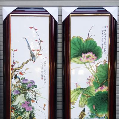 TRANH SỨ HỌA TIẾT TỨ QUÝ